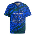 Torres Strait Islanders Forever Voyagers Rugby Jersey Indigenous Australian Tribal Canoe Art