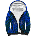 Torres Strait Islanders Forever Voyagers Sherpa Hoodie Indigenous Australian Tribal Canoe Art