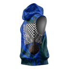 Torres Strait Islanders Forever Voyagers Sleeveless Hoodie Indigenous Australian Tribal Canoe Art