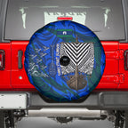 Torres Strait Islanders Forever Voyagers Spare Tire Cover Indigenous Australian Tribal Canoe Art