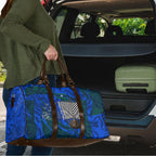 Torres Strait Islanders Forever Voyagers Travel Bag Indigenous Australian Tribal Canoe Art
