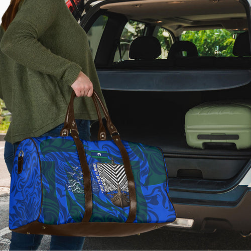 Torres Strait Islanders Forever Voyagers Travel Bag Indigenous Australian Tribal Canoe Art