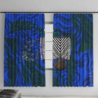 Torres Strait Islanders Forever Voyagers Window Curtain Indigenous Australian Tribal Canoe Art