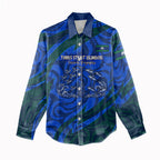 Torres Strait Islanders Forever Voyagers Women Casual Shirt Indigenous Australian Tribal Canoe Art