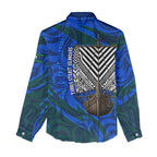Torres Strait Islanders Forever Voyagers Women Casual Shirt Indigenous Australian Tribal Canoe Art