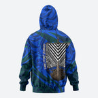 Torres Strait Islanders Forever Voyagers Zip Hoodie Indigenous Australian Tribal Canoe Art