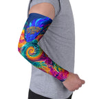 Torres Strait Islanders Sea Turtle Arm Sleeves Indigenous Tribal Peace Art Cultural Headdress Motif