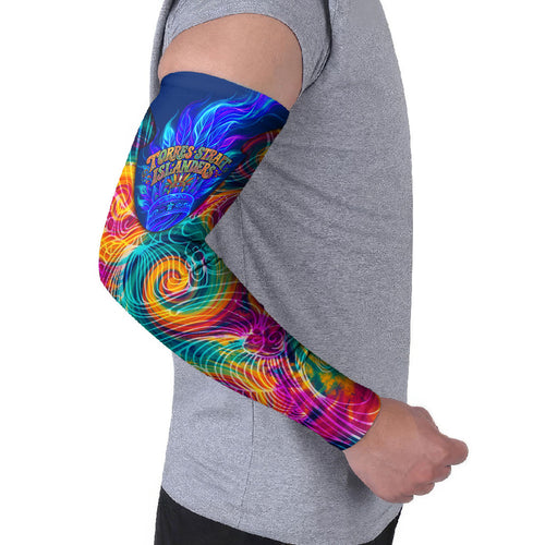Torres Strait Islanders Sea Turtle Arm Sleeves Indigenous Tribal Peace Art Cultural Headdress Motif