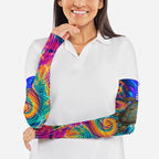 Torres Strait Islanders Sea Turtle Arm Sleeves Indigenous Tribal Peace Art Cultural Headdress Motif