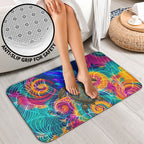 Torres Strait Islanders Sea Turtle Bathroom Set Indigenous Tribal Peace Art Cultural Headdress Motif