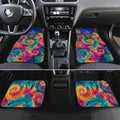 Torres Strait Islanders Sea Turtle Car Mats Indigenous Tribal Peace Art Cultural Headdress Motif