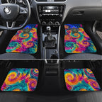 Torres Strait Islanders Sea Turtle Car Mats Indigenous Tribal Peace Art Cultural Headdress Motif