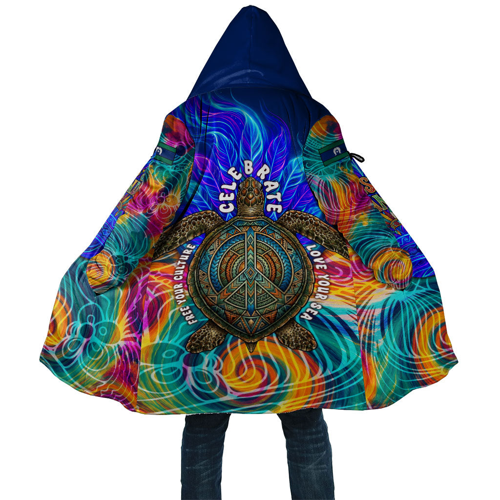 Torres Strait Islanders Sea Turtle Cloak Indigenous Tribal Peace Art Cultural Headdress Motif