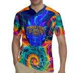 Torres Strait Islanders Sea Turtle Rugby Jersey Indigenous Tribal Peace Art Cultural Headdress Motif