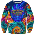 Torres Strait Islanders Sea Turtle Sweatshirt Indigenous Tribal Peace Art Cultural Headdress Motif