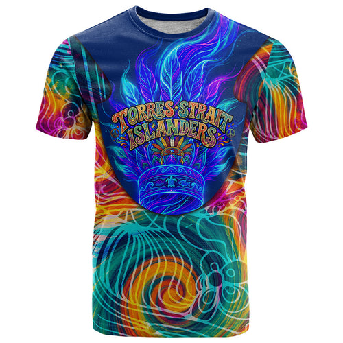 Torres Strait Islanders Sea Turtle T Shirt Indigenous Tribal Peace Art Cultural Headdress Motif