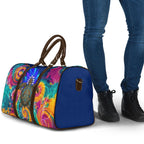 Torres Strait Islanders Sea Turtle Travel Bag Indigenous Tribal Peace Art Cultural Headdress Motif