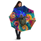 Torres Strait Islanders Sea Turtle Umbrella Indigenous Tribal Peace Art Cultural Headdress Motif