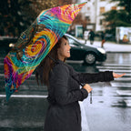 Torres Strait Islanders Sea Turtle Umbrella Indigenous Tribal Peace Art Cultural Headdress Motif
