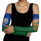 Torres Strait Islanders Day Traditional Dhari Headdress Arm Sleeves Indigenous Australian Tribal Weaving Pattern Culture