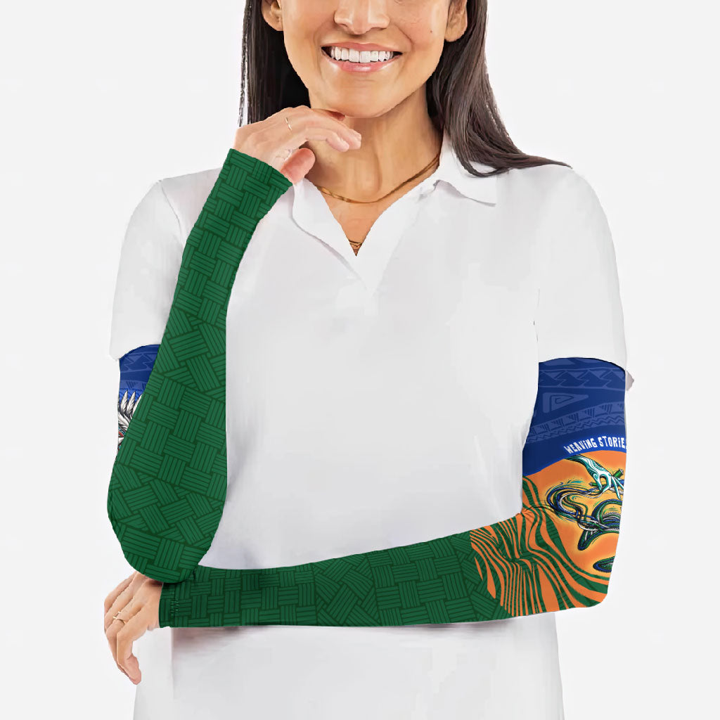 Torres Strait Islanders Day Traditional Dhari Headdress Arm Sleeves Indigenous Australian Tribal Weaving Pattern Culture