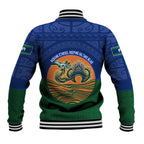 Torres Strait Islanders Day Traditional Dhari Headdress Baseball Jacket Indigenous Australian Tribal Weaving Pattern Culture