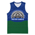 Torres Strait Islanders Day Traditional Dhari Headdress Basketball Jersey Indigenous Australian Tribal Weaving Pattern Culture