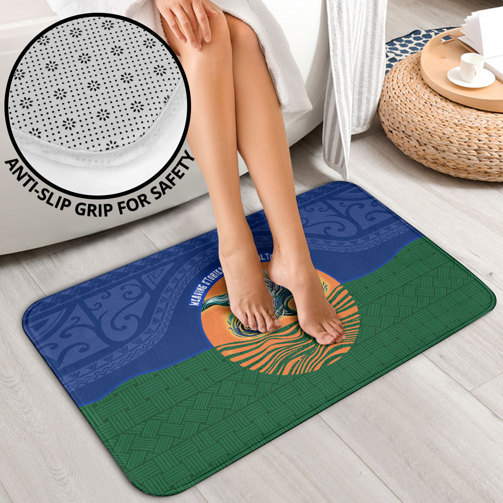Torres Strait Islanders Day Traditional Dhari Headdress Bathroom Set Indigenous Australian Tribal Weaving Pattern Culture