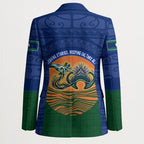 Torres Strait Islanders Day Traditional Dhari Headdress Blazer Indigenous Australian Tribal Weaving Pattern Culture