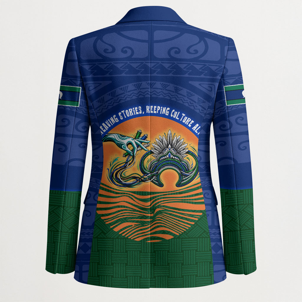 Torres Strait Islanders Day Traditional Dhari Headdress Blazer Indigenous Australian Tribal Weaving Pattern Culture