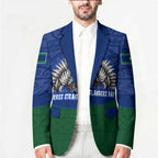 Torres Strait Islanders Day Traditional Dhari Headdress Blazer Indigenous Australian Tribal Weaving Pattern Culture