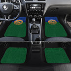 Torres Strait Islanders Day Traditional Dhari Headdress Car Mats Indigenous Australian Tribal Weaving Pattern Culture