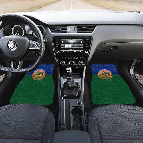 Torres Strait Islanders Day Traditional Dhari Headdress Car Mats Indigenous Australian Tribal Weaving Pattern Culture