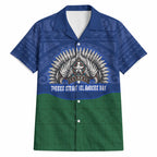 Torres Strait Islanders Day Traditional Dhari Headdress Hawaiian Shirt Indigenous Australian Tribal Weaving Pattern Culture