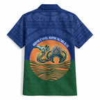 Torres Strait Islanders Day Traditional Dhari Headdress Hawaiian Shirt Indigenous Australian Tribal Weaving Pattern Culture