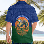 Torres Strait Islanders Day Traditional Dhari Headdress Hawaiian Shirt Indigenous Australian Tribal Weaving Pattern Culture