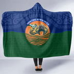 Torres Strait Islanders Day Traditional Dhari Headdress Hooded Blanket Indigenous Australian Tribal Weaving Pattern Culture