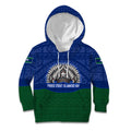 Torres Strait Islanders Day Traditional Dhari Headdress Kid Hoodie Indigenous Australian Tribal Weaving Pattern Culture