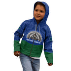 Torres Strait Islanders Day Traditional Dhari Headdress Kid Hoodie Indigenous Australian Tribal Weaving Pattern Culture