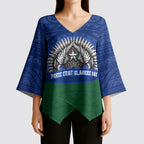 Torres Strait Islanders Day Traditional Dhari Headdress Kimono Sleeve Blouse Indigenous Australian Tribal Weaving Pattern Culture