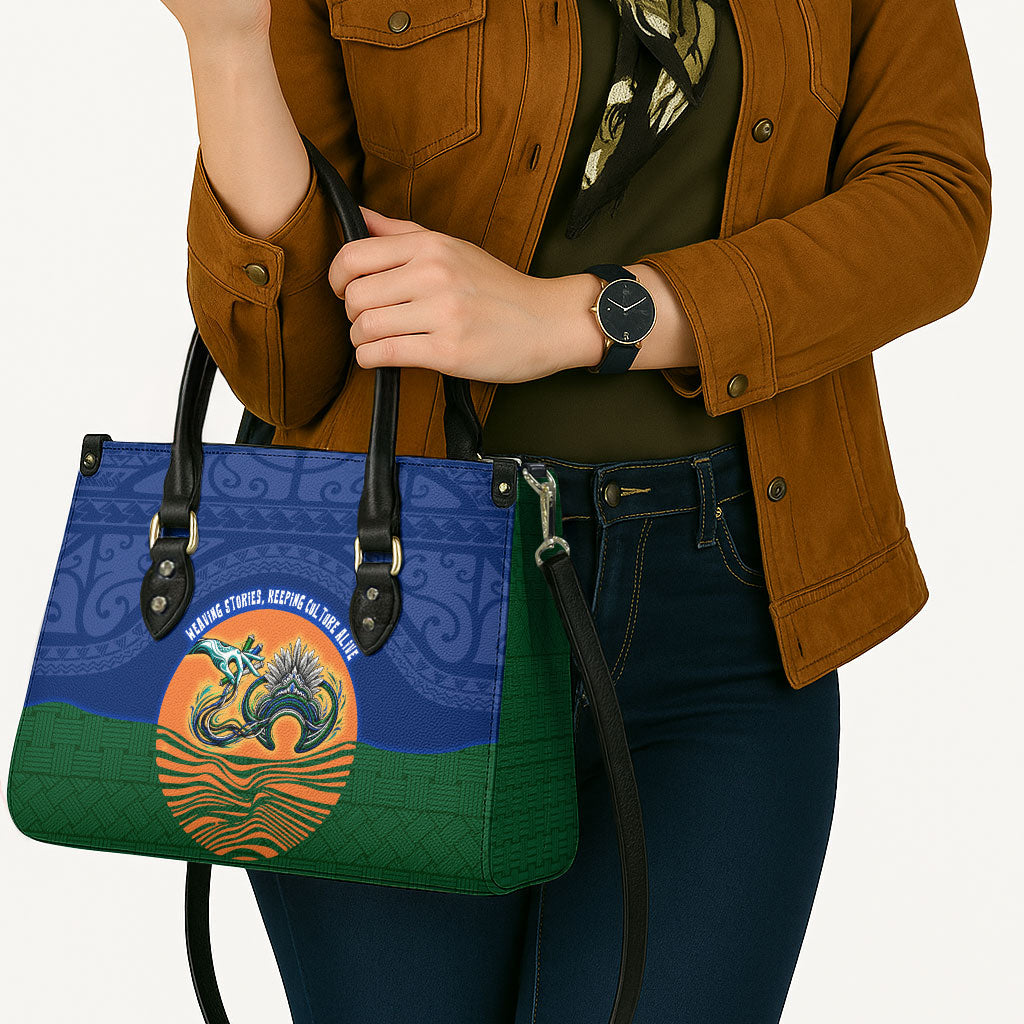 Torres Strait Islanders Day Traditional Dhari Headdress Leather Bag Indigenous Australian Tribal Weaving Pattern Culture