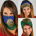 Torres Strait Islanders Day Traditional Dhari Headdress Neck Gaiter Indigenous Australian Tribal Weaving Pattern Culture