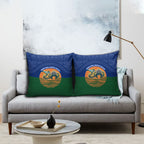 Torres Strait Islanders Day Traditional Dhari Headdress Pillow Cover Indigenous Australian Tribal Weaving Pattern Culture