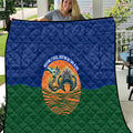 Torres Strait Islanders Day Traditional Dhari Headdress Quilt Indigenous Australian Tribal Weaving Pattern Culture