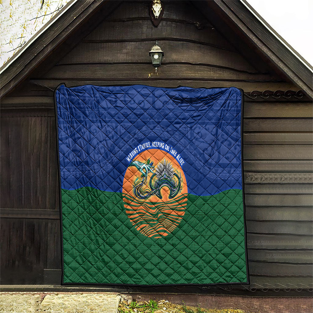 Torres Strait Islanders Day Traditional Dhari Headdress Quilt Indigenous Australian Tribal Weaving Pattern Culture