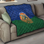 Torres Strait Islanders Day Traditional Dhari Headdress Quilt Indigenous Australian Tribal Weaving Pattern Culture