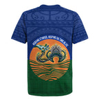 Torres Strait Islanders Day Traditional Dhari Headdress Rugby Jersey Indigenous Australian Tribal Weaving Pattern Culture