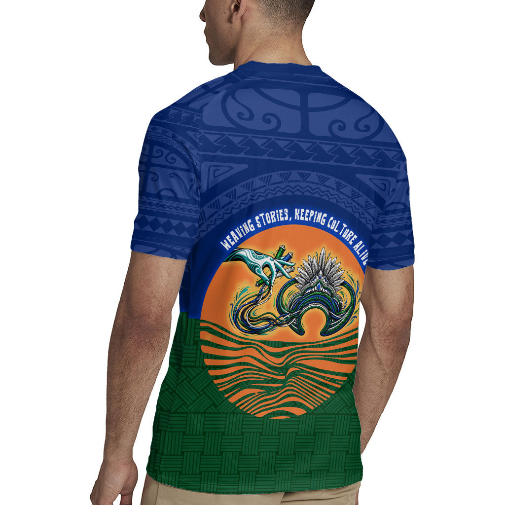 Torres Strait Islanders Day Traditional Dhari Headdress Rugby Jersey Indigenous Australian Tribal Weaving Pattern Culture