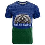 Torres Strait Islanders Day Traditional Dhari Headdress T Shirt Indigenous Australian Tribal Weaving Pattern Culture