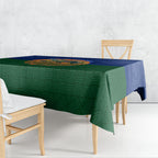 Torres Strait Islanders Day Traditional Dhari Headdress Tablecloth Indigenous Australian Tribal Weaving Pattern Culture